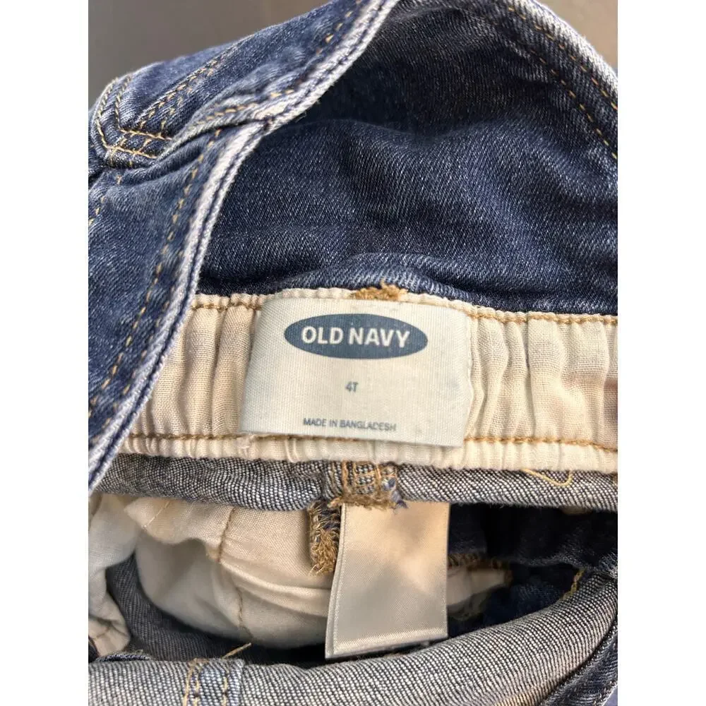 OLD NAVY Girl’s Jean Bib Overall / Size: 4T